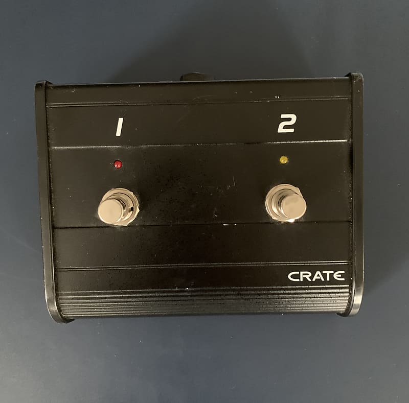 Crate 2 Channel Foot Switch 1990s Black Reverb