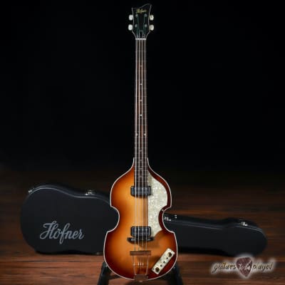Hofner Artist Series Violin Bass (H500/1-63-AR-0) w/ Case – Sunburst for sale