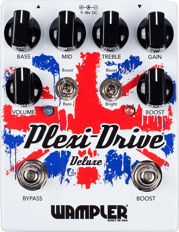 Wampler Plexi Drive Deluxe British Overdrive Updated Pedal image 1