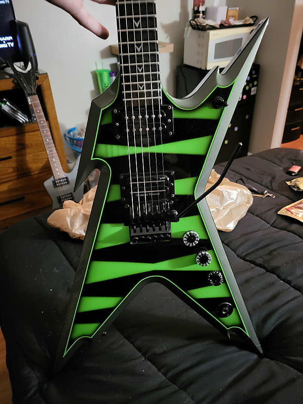 Dean Razorback 2006 - Bumblebee Slime | Reverb