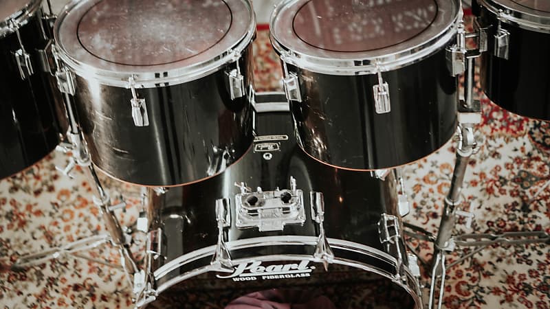 Pearl Wood-Fiberglass monster vintage kit - | Reverb