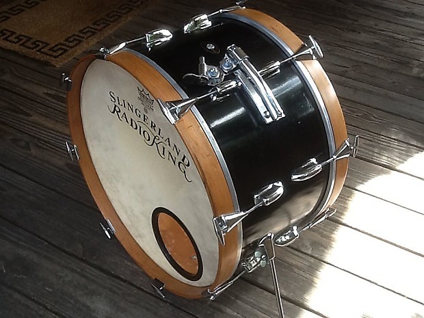 Slingerland 20x12 bass drum 1958 Black