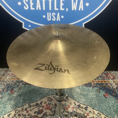 Zildjian Bun E. Carlos, Cheap Trick 18" A Medium Thin Crash Cymbal,  Used on 1981 “All Shook Up” Tour, Signed! (#T 10) 1980s image 1