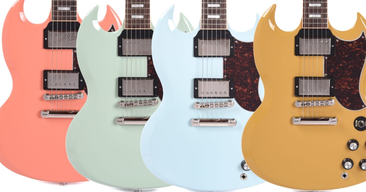 Gibson sg sales color chart