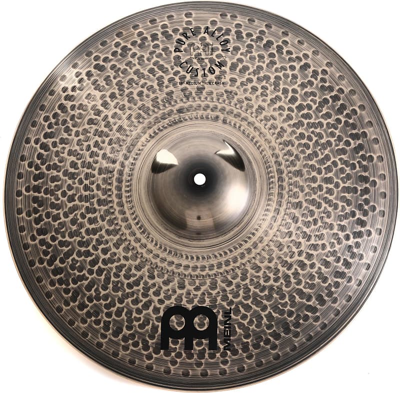 Meinl Cymbals 18 inch Pure Alloy Custom Medium Thin Crash Cymbal image 1