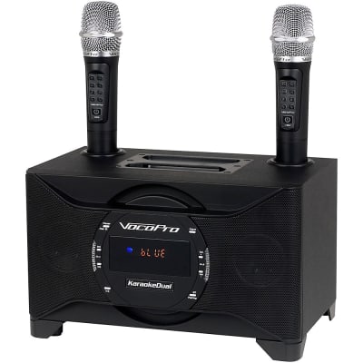 VocoPro KaraokeDual-Plus Karaoke System with Wireless Microphones and Bluetooth Regular image 2