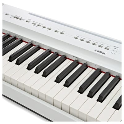 Yamaha P-125 88-key Weighted Action Digital Piano - White image 2