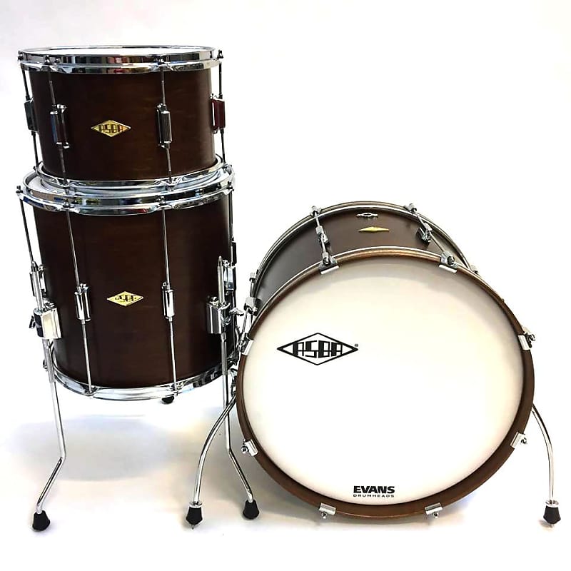 Rubix Drums - ASBA Vintage Stainless Steel Drum Kit 