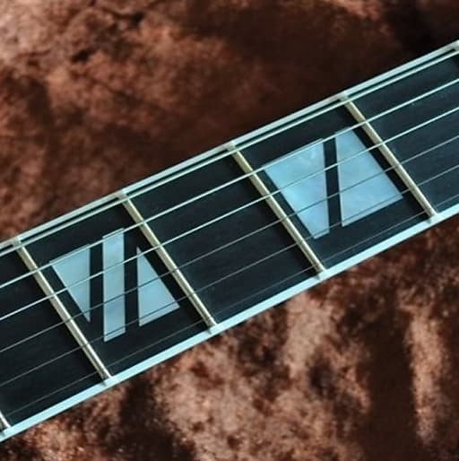 Blocks Les Paul Supreme Silver Fret Markers Inlay Sticker Guitars bass