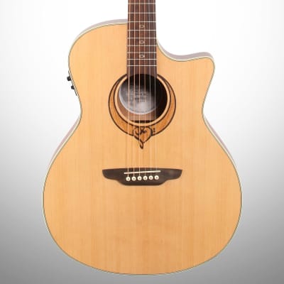 Luna Heartsong Grand Concert Acoustic-Electric Guitar with USB for sale