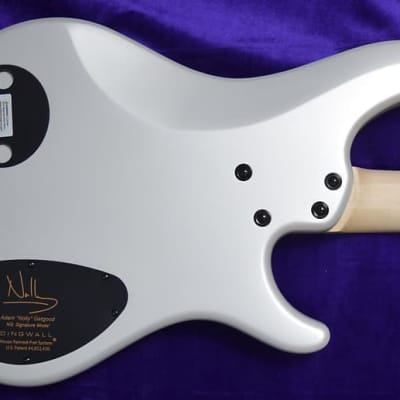 Dingwall NG-3 (4 String) LEFTY, Ducati Pearl White / Maple *IN STOCK! image 5