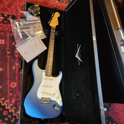 2007 Fender Greg Fessler Master built 63 Stratocaster NOS  - Lake Placid Blue image 20