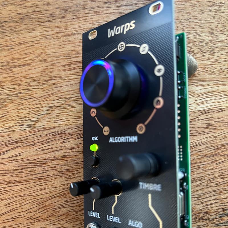 Mutable Instruments Warps メタモジュレーター After Later Audio Fuse Eurorack Meta Modulator Effect Module
