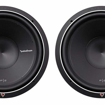 2 Rockford Fosgate Punch P2D2-12 Punch P2 DVC 2 Ohm 12-Inch 400