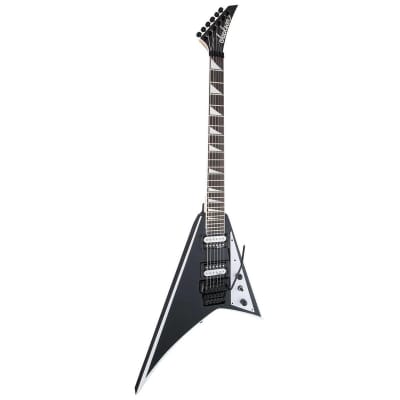 Jackson JS32 Rhoads Electric Guitar (Black with White Bevels)(New) image 6