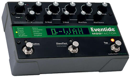 Eventide ModFactor 27 Modulation Effects: Phaser, Flanger, Chorus, PolyMod,  TremoloPan, Undulator,