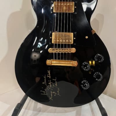 Gibson Les Paul Studio signed by Les Paul 1996 - Black image 2