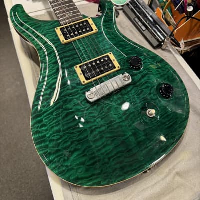 Paul Reed Smith (PRS) 2008 Custom 22 10Top Quilt Emerald Green Wide Fat  Neck [SN 132861] [12/18] | Reverb