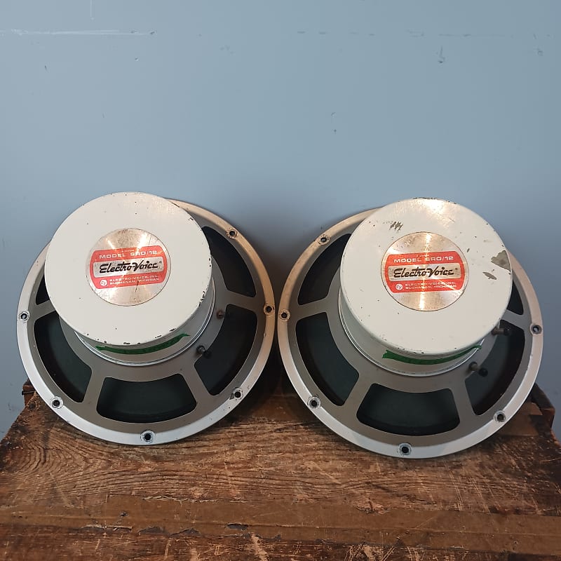 ElectroVoice SRO/12 12" MilkCan SpeakersVintage Reverb