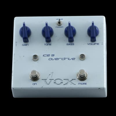 VOX ICE9 Overdrive ペダル ジョー・サトリアーニ Vox Ice 9 Satriani Overdrive Pedal | Sweetwater