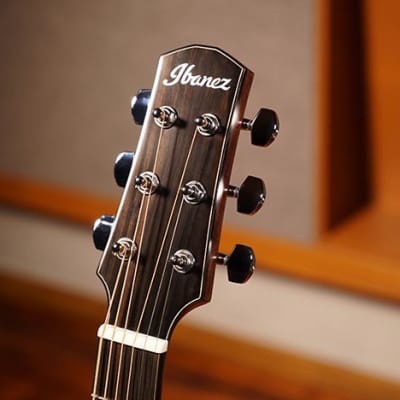 Ibanez AAD300CE-LGS Advanced Acoustic Serie Grand Dreadnought Cutaway Akustik Gitarre + Preamp Natur image 15