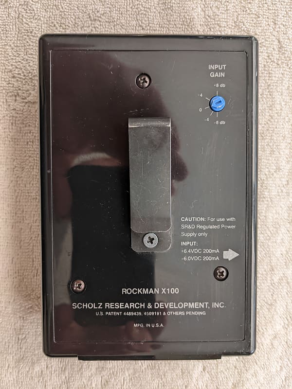 SR&D Rockman X100 Headphone Amp - Rev 10 Boards - Scholz