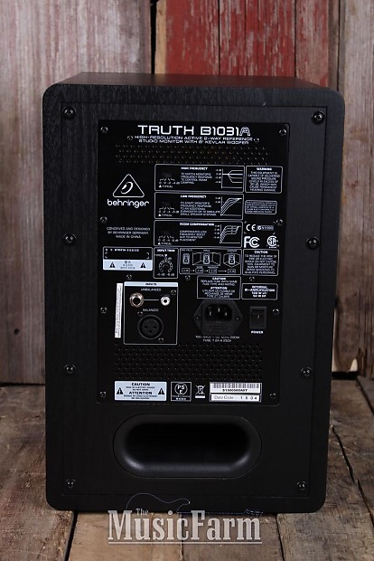 Behringer TRUTH B1031A High Resolution 2 Way Studio Monitor 8 | Reverb Behringer TRUTH B1031A High Resolution 2 Way Studio Monitor 8 | Reverb