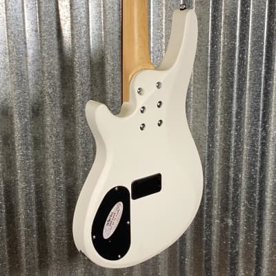 Schecter C-5 Deluxe 5 String Bass Satin White Used image 7