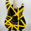EVH Striped Series Electric Guitar Black/Yellow