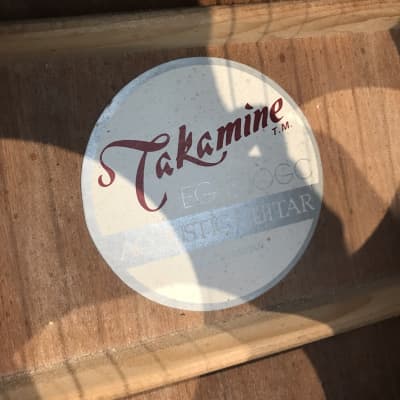 Takamine EG330GC Cutaway [Refurbished] Black Gloss Finish Acoustic Guitar image 8