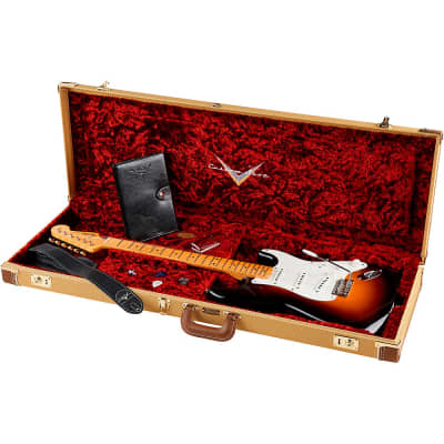 Fender Custom Shop Jimmie Vaughan Signature Stratocaster Electric Guitar Wide Fade 2-Color Sunburst image 7