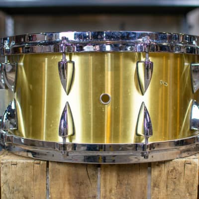 OCDP Brushed 6.5x14 Bell Brass Snare Drum | Reverb