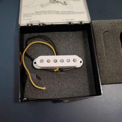 Fender Texas Special Strat Pickups 1990s Aged White | Reverb