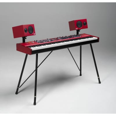 Nord - Piano Monitors V2 - Pair of Monitors for Nord Keyboards - Red image 1