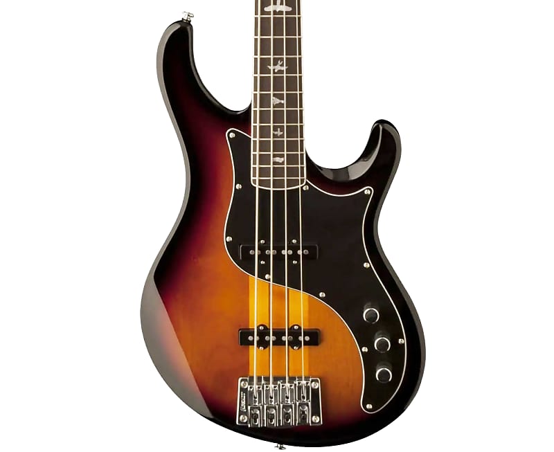 PRS SE Kestrel Electric Bass Guitar Tri-Color Sunburst | Reverb
