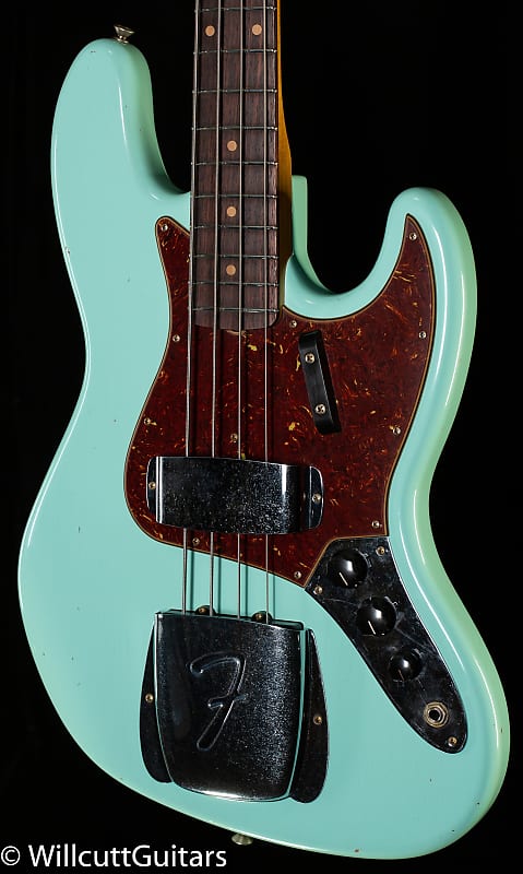 Fender Custom Shop 1964 Jazz Bass Journeyman Relic Surf Green (856) image 1