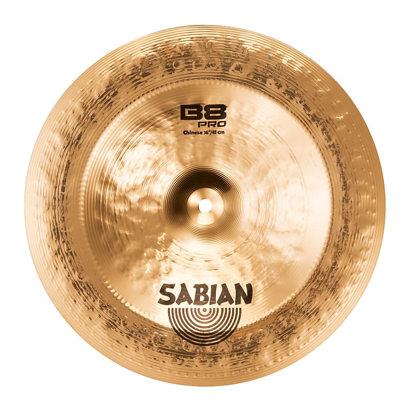 2022春夏新色】 [希少品]SABIAN チャイナシンバル 16インチ B8 PRO