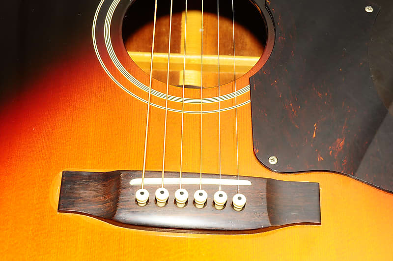 1990 Greco Japan J-65-E SB J-160E Model Acoustic Guitar Ref