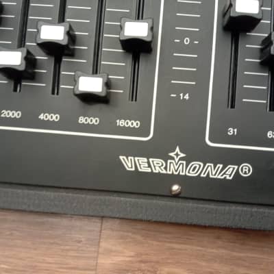 Vintage Vermona E2010 Coil Graphic Equalizer 1970s image 4