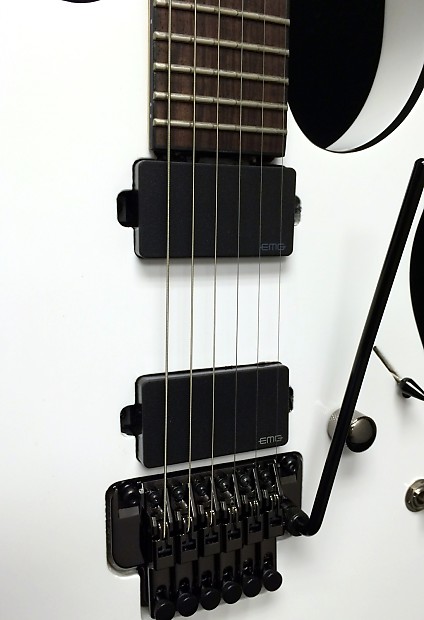 Ibanez RGIR20E Iron Label Electric Guitar - White | Reverb