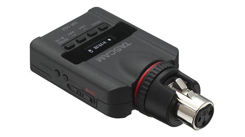 Tascam DR-10X Portable Micro Linear PCM Recorder for XLR Microphones DR10X image 1