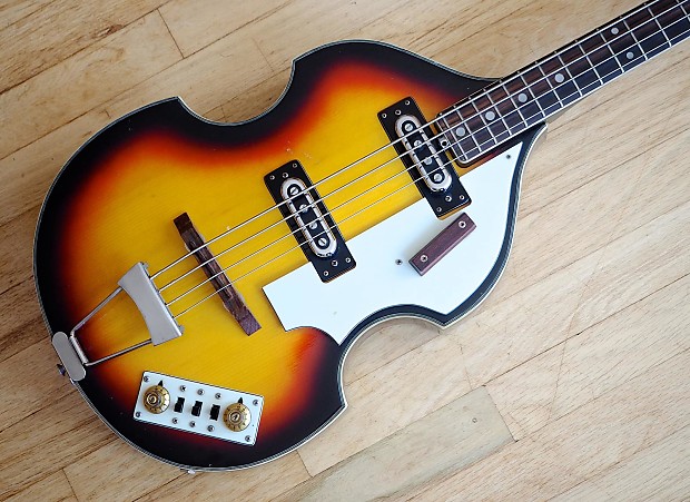 Univox hot sale violin bass