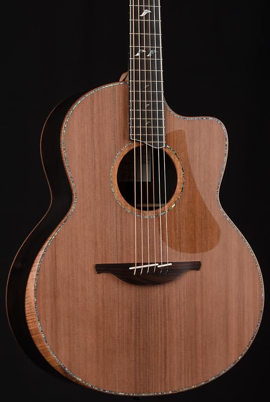 Lowden F-50C African Blackwood and Sinker Redwood with Bevel