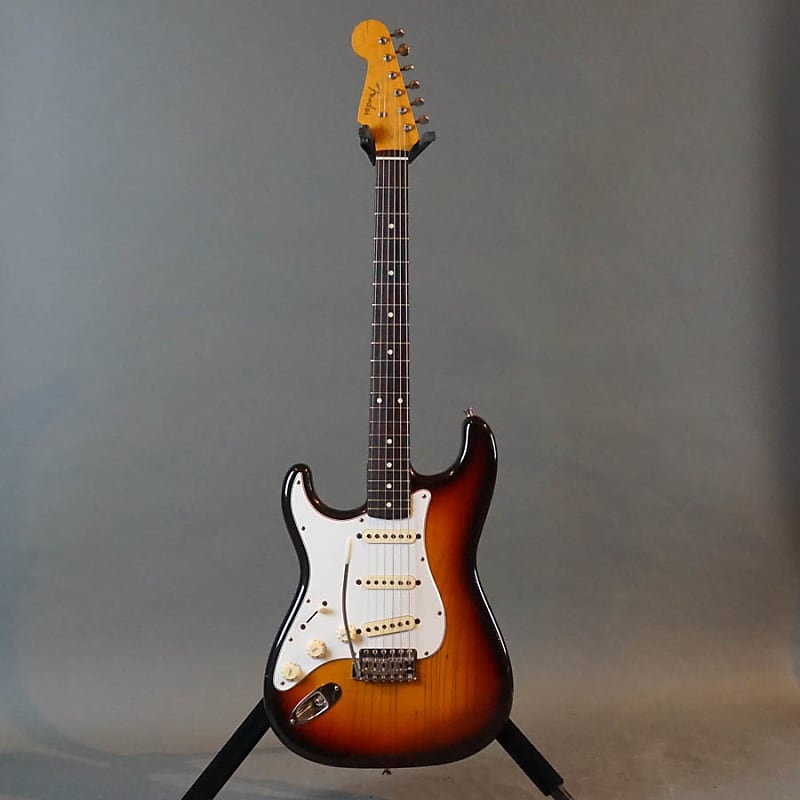 Fender 60's Reissue Stratocaster Left Hand 3 Tone Sunburst MIJ w/Case (1995) - Used image 1