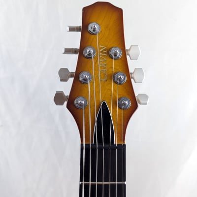 CARVIN USA California Carved Top CT7 7-String Guitar w/Case (Pre - Kiesel 2014) image 7