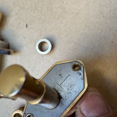 Gibson Vintage firebird banjo style tuners gold image 6