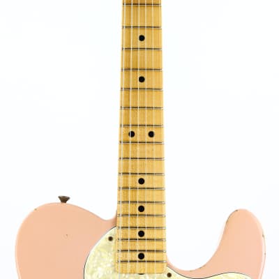 2011 Fender DALE WILSON Custom Shop Masterbuilt 60's Telecaster Thinline Relic - Shell Pink, Abby Ybarra Pups! image 8