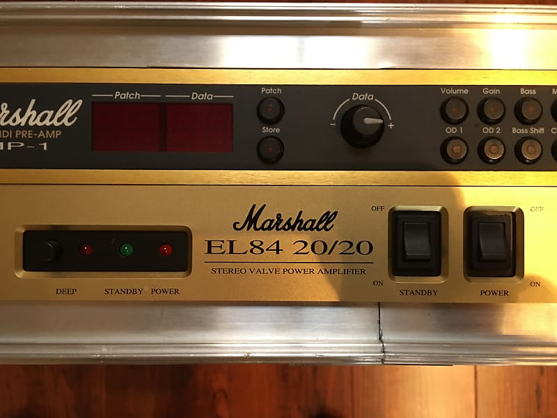 Marshall JMP-1 JMP1 Preamp and Marshal 20/20 EL 84 all tube Power Amp