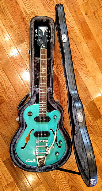 Epiphone Wildkat TQ with U.S. Bigsby 2004 Turquoise