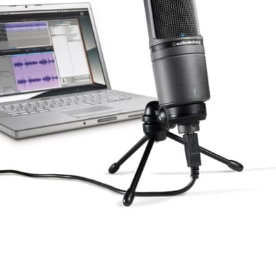 Audio Technica AT2020 USB Cardioid Condenser Microphone image 2